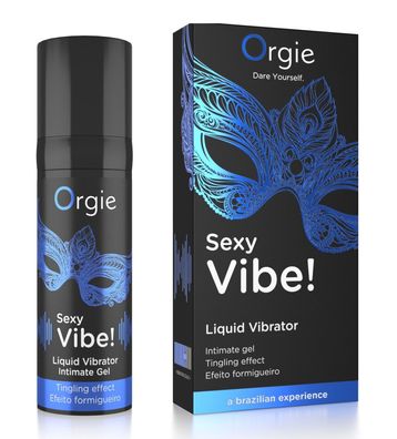 ORGIE Sexy Vibe! Liquid Vibrator 15ml - Der Klassiker