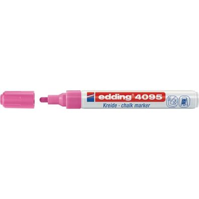 Edding Kreidemarker 4095 Dünn 2-3mm neonpink Window-Marker