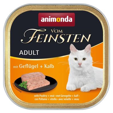 Animonda vom Feinsten Adult mit Geflügel & Kalb 32 x 100g