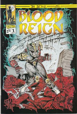 Blood Reign # 1 (of 9) (Tim Tyler) (Fathom Press USA, 1991)