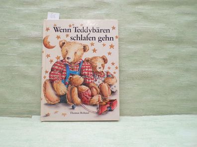 Thomas Röhner Wenn Teddybären schlafen gehn Coppenrath 1991 Großdruckschrift