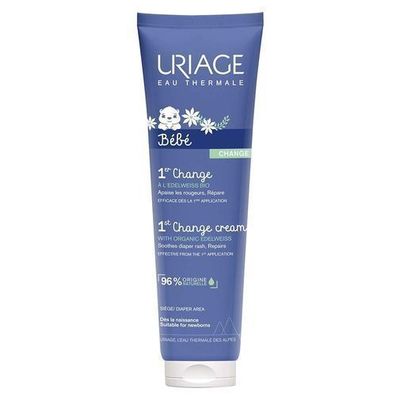 Uriage Bébé 1er Windelzone Creme gegen Windelausschlag für Babys, 100 ml