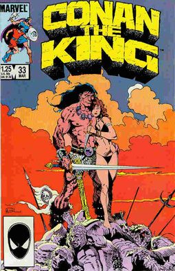 King Conan # 33 (Mike Docherty) (52 pages) (USA, 1986)