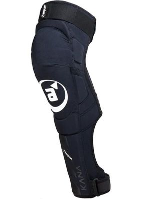 Amplifi Bike Knieprotektoren Kana Knee jet-black - Größe: L