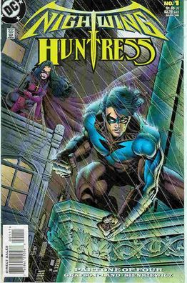 Nightwing and Huntress # 1 (of 4) (Greg Land & Bill Sienkiewicz) (USA, 1998)