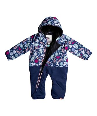 ROXY Kleinkinder Schneeanzug Rose Jumpsuit medieval blue neo - Größe: 3-6M