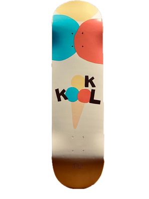 OK KOOL Skatedeck ice cream - Größe: 8.25