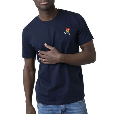 Bavarian CAPS T-Shirt Pumuckl dunkelblau - Größe: M