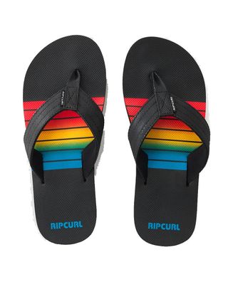 RIP CURL Kids Flip Flop Ripper 2 Bloom black/red - Größe: 33