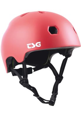 TSG Skate Helm Meta Solid Color satin gentle red - Größe / Kopfumfang
