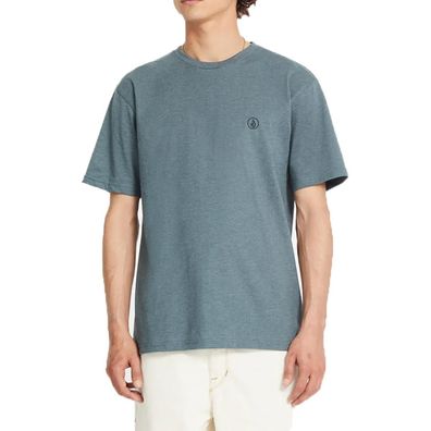 VOLCOM T-Shirt Circle Blanks dark slate - Größe: S