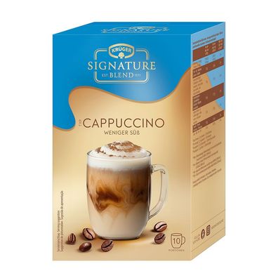 Krüger Signature Blend Cappuccino, weniger süß