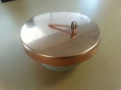 Kupfer Pfostenkappen f. Rundpfosten 6 Gr.80 -180mm + Spenglerschraube & Bit