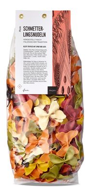 Wajos Bunte Schmetterlingsnudeln XXL - Hübsche italienische Nudeln 500g