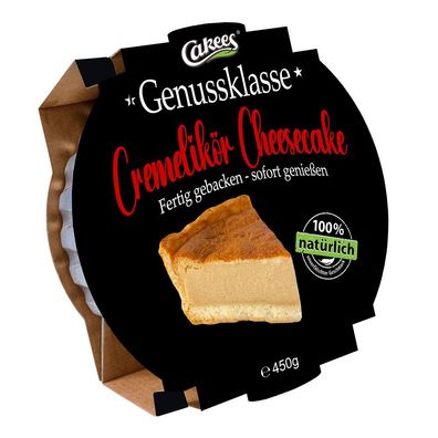 Cakees Frischkäsekuchen Cremelikör