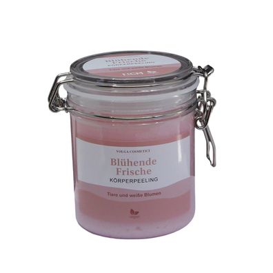 Volga Körperpeeling "Blühende Frische" 660 g