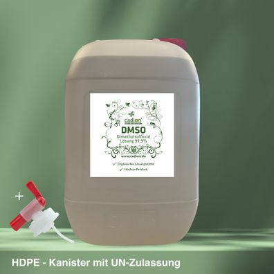 DMSO 99,9% Dimethylsulfoxid höchste Reinheit (Ph. Eur.) 5 Liter