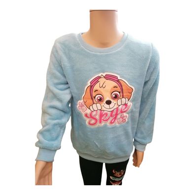 Rundhals-Pullover / Sweatshirt mit großer, gestickter, Skye - Größe: