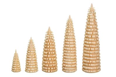 Ringelbaum natur Holzbaum H= 8cm NEU Baum Dekoration Seiffen Erzgebirge Holz