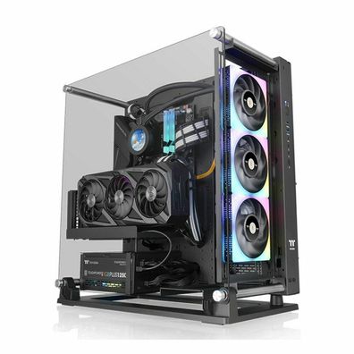 Core P3 TG Pro, Bench/Show-Gehäuse (schwarz, Tempered Glass)