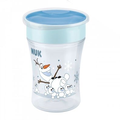 NUK Mini Magic 360 Babybecher mit Deckel Frozen Olaf 230 ml
