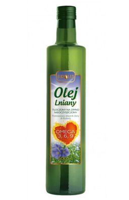 Leinöl 500ml kaltgepresst unraffiniert omega 3 Eurolen
