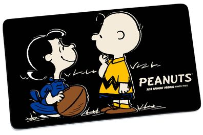 Frühstücksbrettchen Peanuts Charlie Brown + Lucy - Friendship & Wisdom