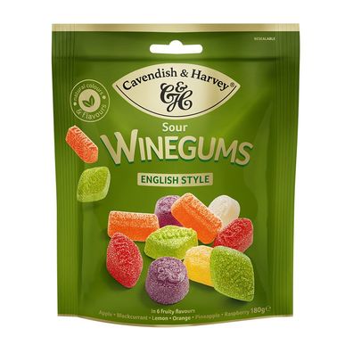 Cavendish & Harvey Saure Weingummis mit Fruchtgeschmack