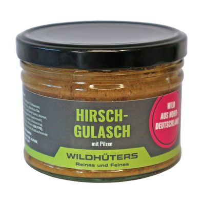 Wildhüters Hirsch-Gulasch