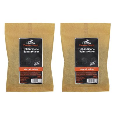 Holländische Salmiaktaler 2er-Set
