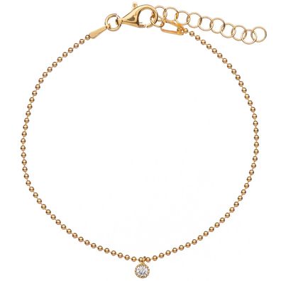 Alisia Schmuck Armband für Damen Zircone Vergoldet mit Zirkonia AL1245.01.075