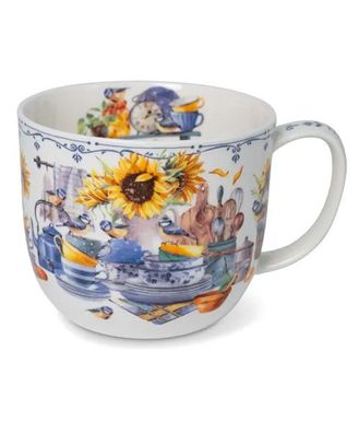 Kaffeebecher Country Kitchen Kaffeetasse Tassen Teetassen Kaffeepott Henkelbecher