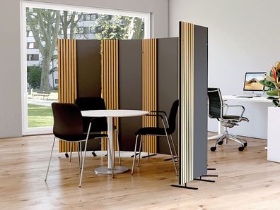 Kerkmann Sichtschutzwand Raumteiler OXFORD Holz-Element 60x30x165 cm