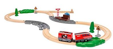 BRIO | Zug mit Rückziehmotor - Set