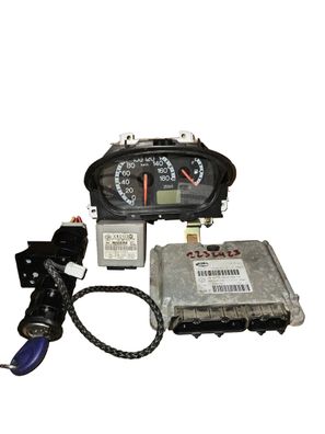 Fiat Seicento 187 Steuergerät Set 6160062702 73501877