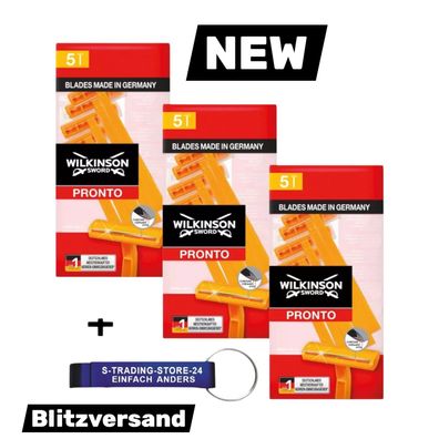 Einweg Rasierer Wilkinson Pronto Einwegrasierer Nassrasur Bart 3x 5er Pack