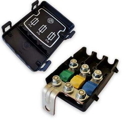 Sicherungshalter | MTA MidiVAL | 3-fach Verteiler | 32V | Links (SX)