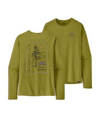 Patagonia Longsleeve Capilene Cool Daily Graphic clean climb roots: