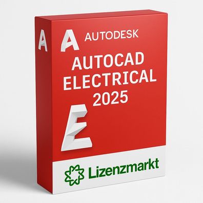 Autodesk AutoCAD Electrical 2025 - 1 Jahr Lizenz (Windows)