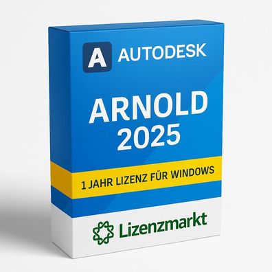 Autodesk Arnold 2025 - 1 Jahr Lizenz (Windows)