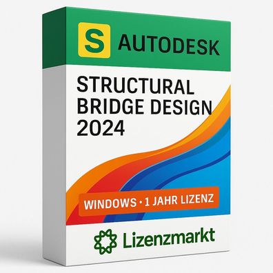 Autodesk Structural Bridge Design 2024 - 1 Jahr Lizenz (Windows)