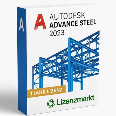 Autodesk Advance Steel 2023 - 2 Jahre Lizenz (Windows)