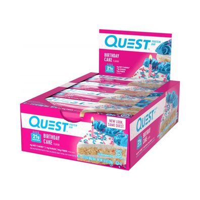 Quest Nutrition Quest Bars (12x60g) Birthday Cake