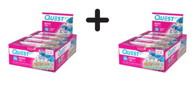 2 x Quest Nutrition Quest Bars (12x60g) Birthday Cake