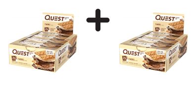 2 x Quest Nutrition Quest Bars (12x60g) Smores