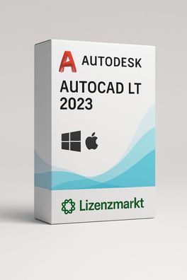 Autodesk AutoCAD LT 2023 1-Jahr Windows