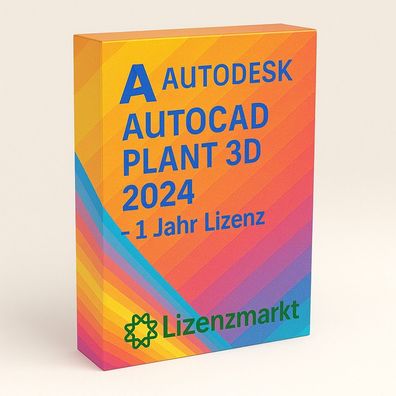 Autodesk AutoCAD Plant 3D 2024 1-Jahr
