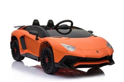 Lamborghini Aventador Kinder Elektroauto 12V - Lizenziert, Leder, Fernbedienung