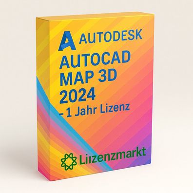 Autodesk AutoCAD Map 3D 2024 1-Jahr