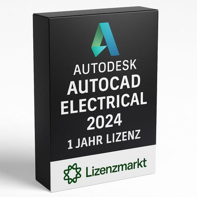 Autodesk AutoCAD Electrical 2024 1-Jahr Windows